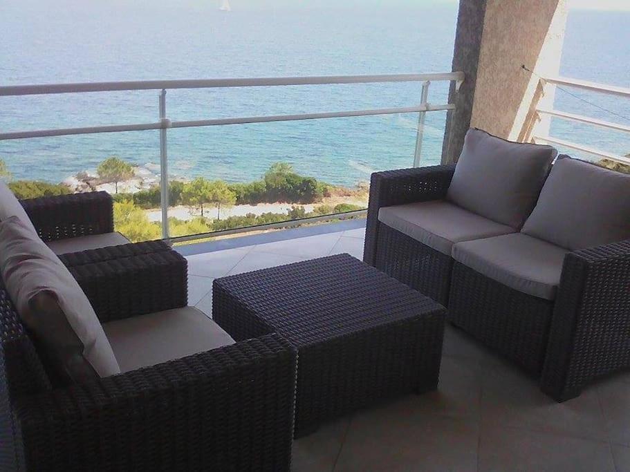 Appartement F3 Luri エクステリア 写真